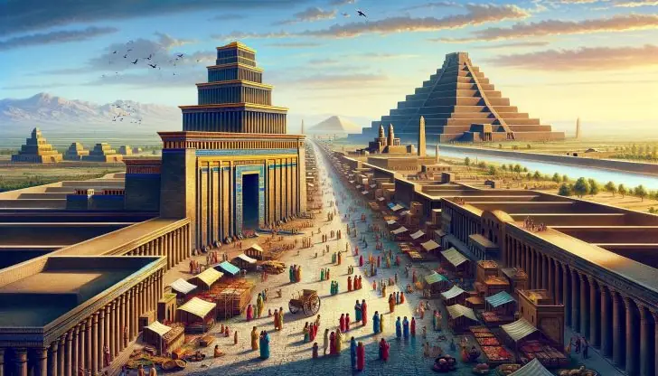 the Neo-Babylonian Empire in Asia
