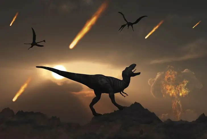Titanosaurs lived until asteroid impact.